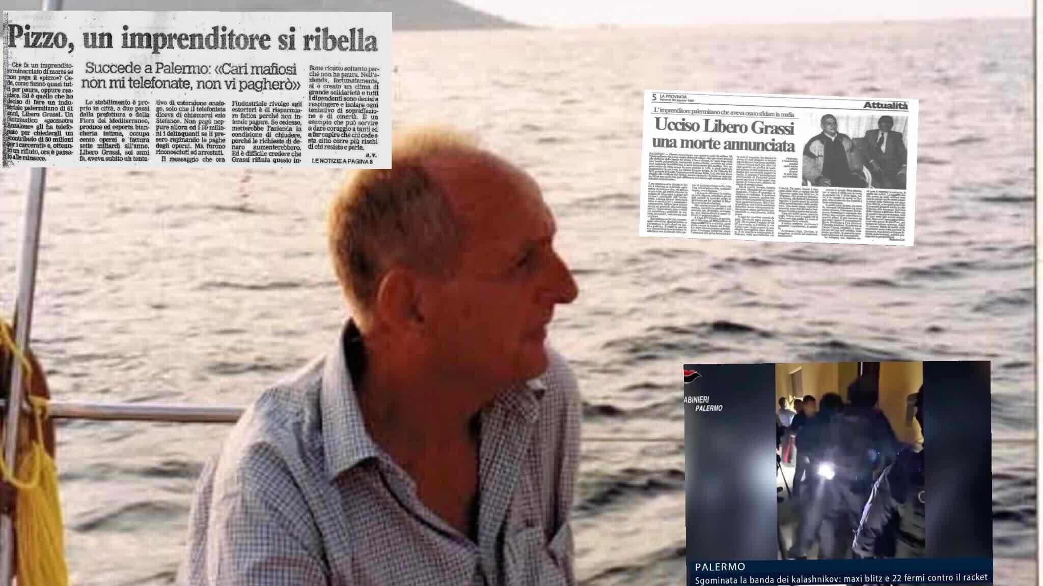 Libero Grassi 35 anni dopo, copertina sulla lotta al racket e sul sostegno agli imprenditori che denunciano