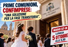 Prime Comunioni a Palermo, proposta Confimprese e sit-in del 5 ottobre davanti alla Curia
