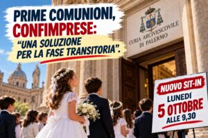 Prime Comunioni a Palermo, proposta Confimprese e sit-in del 5 ottobre davanti alla Curia